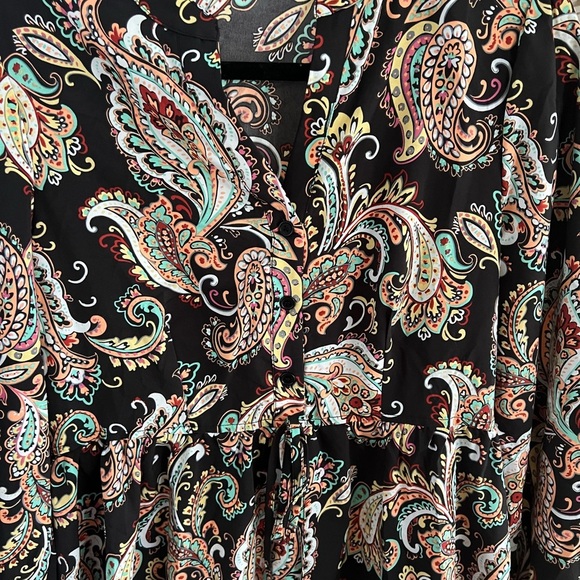 Cupshe Multicolored Long Sleeve Sundress - Picture 8 of 12